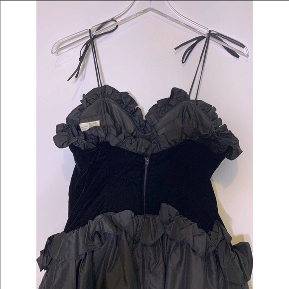 VINTAGE Saks Fifth Avenue Dress Size S Black - Picture 3 of 10